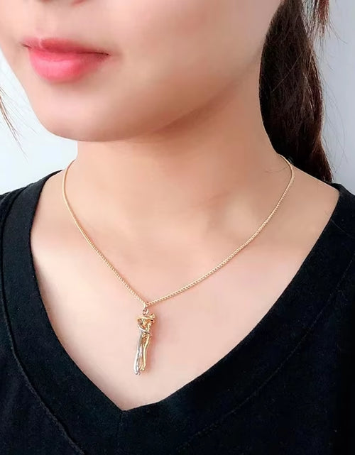 Load image into Gallery viewer, Fashion Hugging Necklace Jewelry Choker Hug Pendant Chain Men Necklaces for Lover Women Couple Men Lady Female Male Gift
